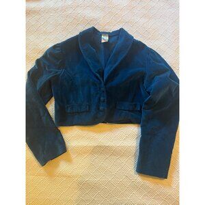 Vintage Child's Velvet Bolero Jacket